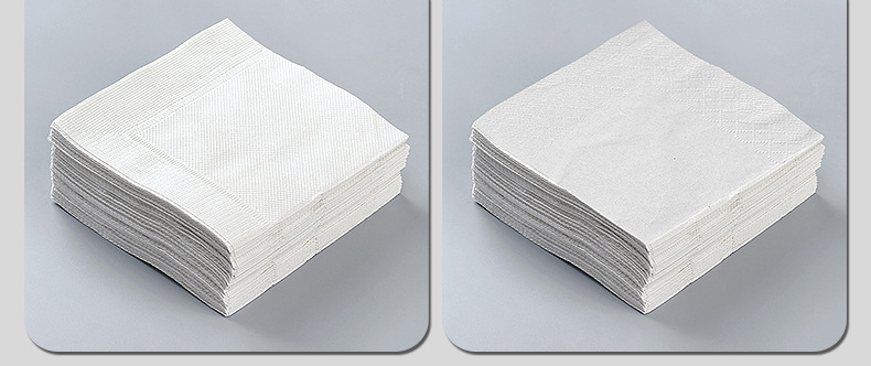 白色餐巾紙